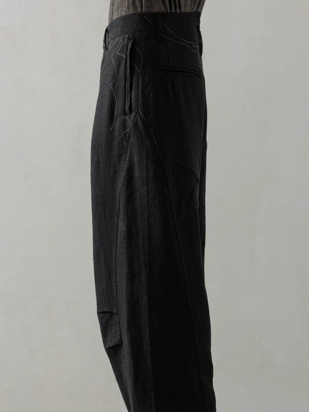SHEER PANTS - BLACK