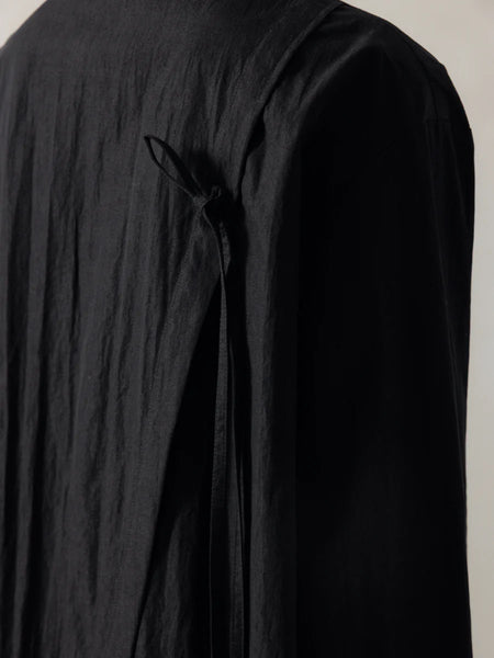 DROP SHOULDER SHIRT - BLACK