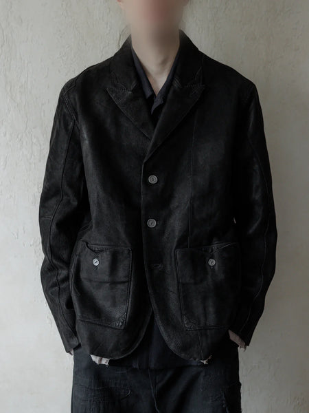 Forgotten Materials || LEATHER BLAZER