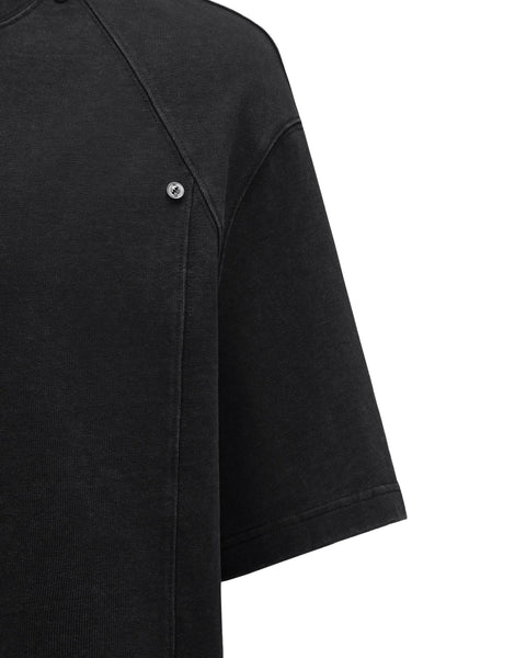 [RESET] WASHED TEE - WASHED ASH GREY