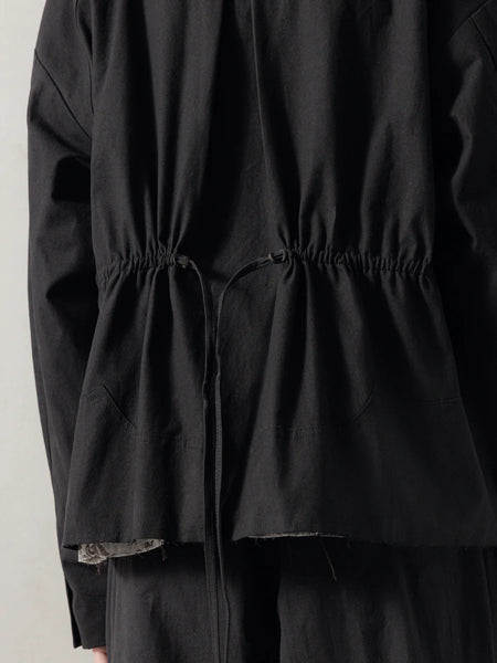 DRAWSTRING COACH JACKET