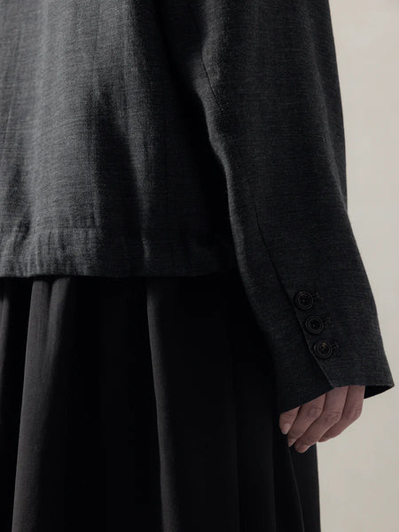 DOUBLE-BREASTED SHORT JACKET