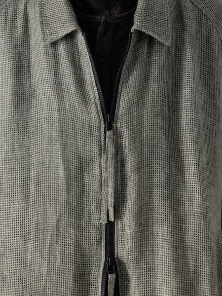 MESH BOMBER - GREY