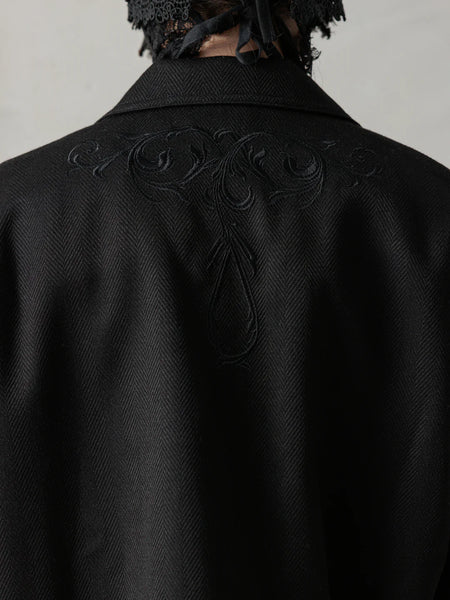 EMBROIDERED SHEER JACKET