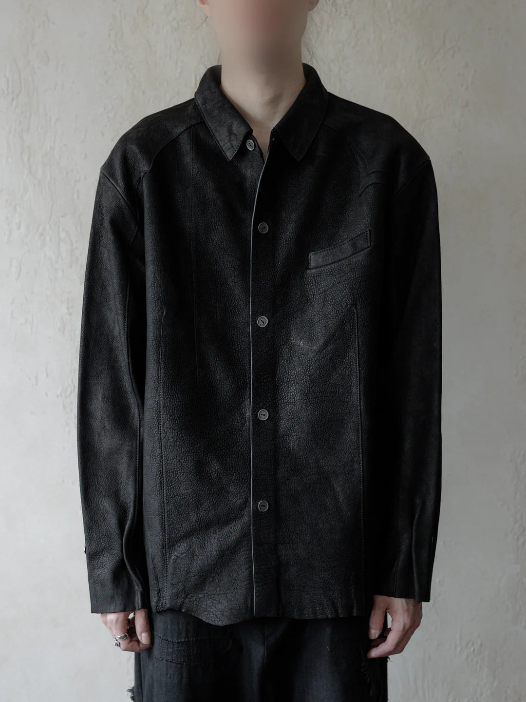 Forgotten Materials || LEATHER SHIRT