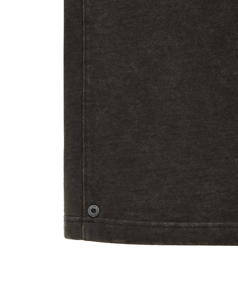 [RESET] WASHED TEE - WASHED DARK MOSS GREEN