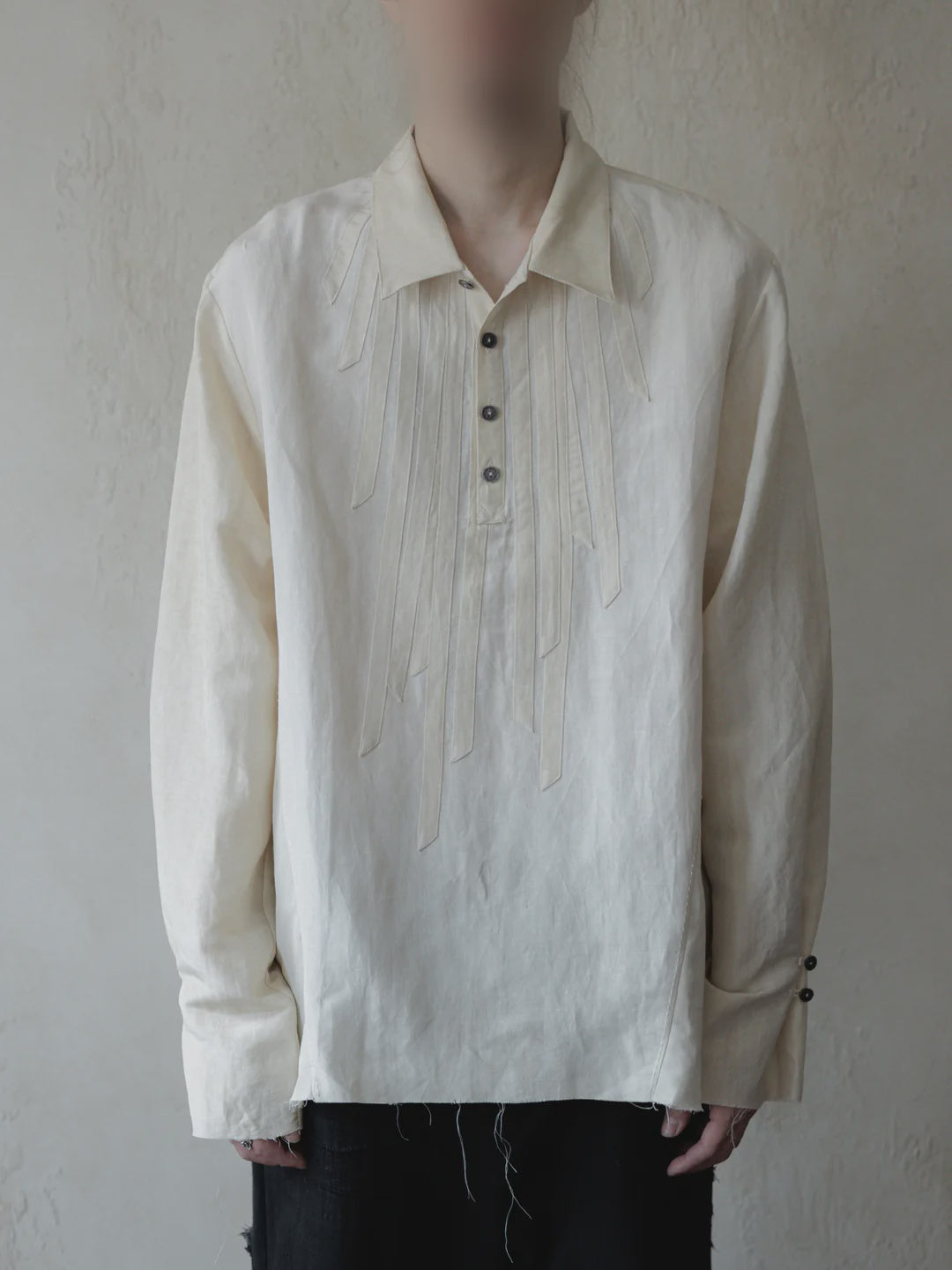 Forgotten Materials || TIMEWORN SHIRT - BEIGE