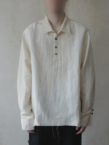 Forgotten Materials || TIMEWORN SHIRT - BEIGE