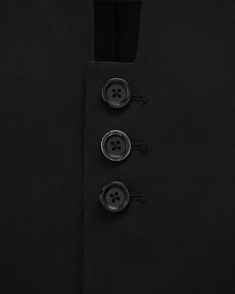 [ACCEPTANCE] STAND-COLLAR SUIT JACKET