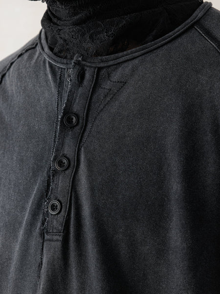 HENLEY L/S - GREY