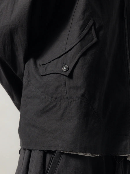 DRAWSTRING COACH JACKET