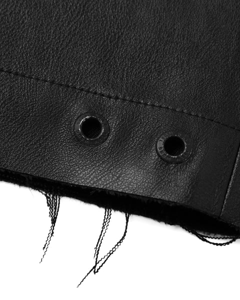 [ACCEPTANCE] FAUX LEATHER TROUSERS