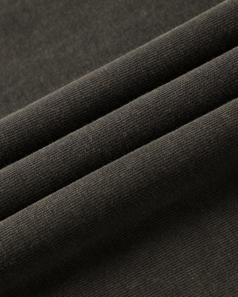 [RESET] WASHED TEE - WASHED DARK MOSS GREEN