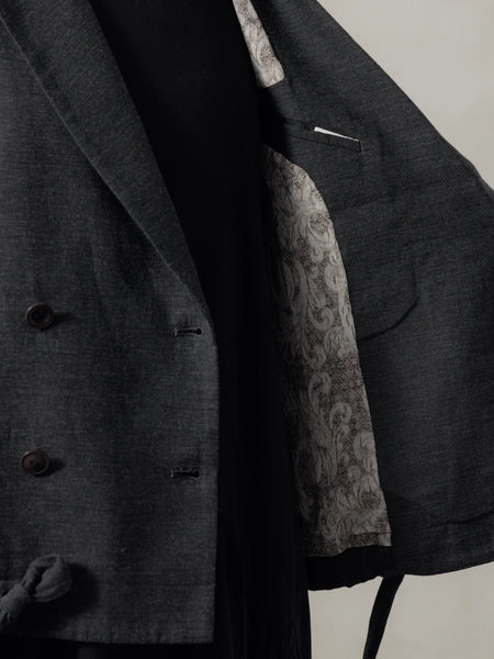 DOUBLE-BREASTED SHORT JACKET