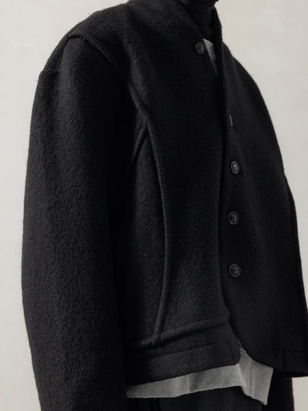 FELTED WOOL BLAZER