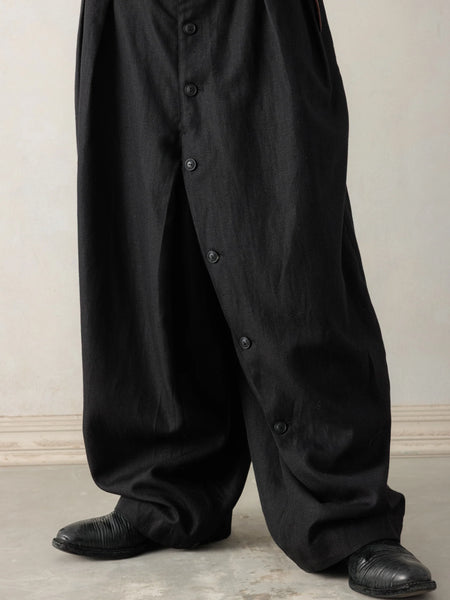 BUTTON DRAFT PANTS