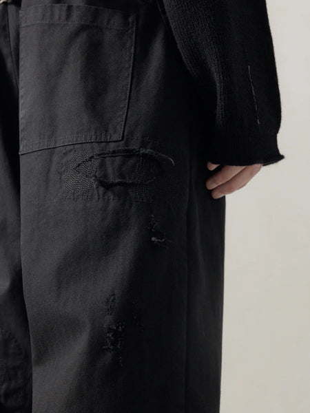 DISTRESSED WORK PANTS