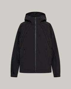 LOGO-EMB. PANNELED SHELL TRACK JACKET