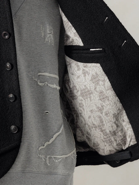 FELTED WOOL BLAZER