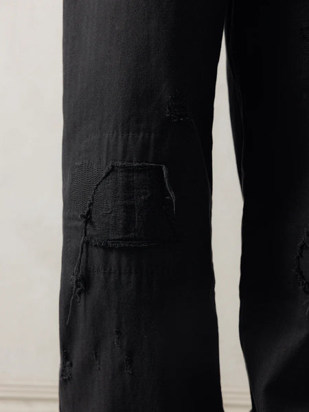 DISTRESSED WORK PANTS