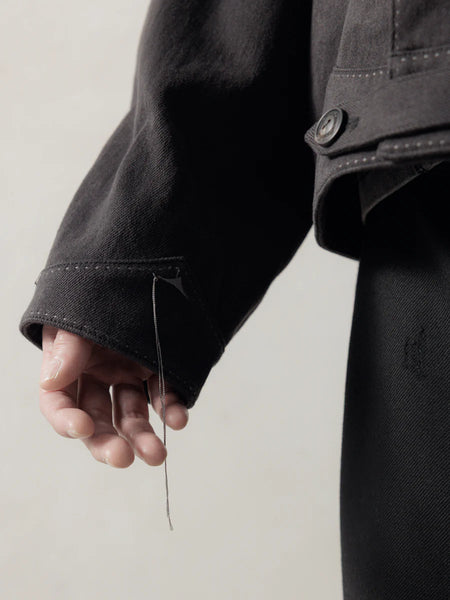 CYCLIST JACKET - AGED BLACK