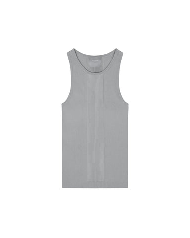 I SEE THE LIGHTS RIBBED TANK TOP - ULTIMATE GREY