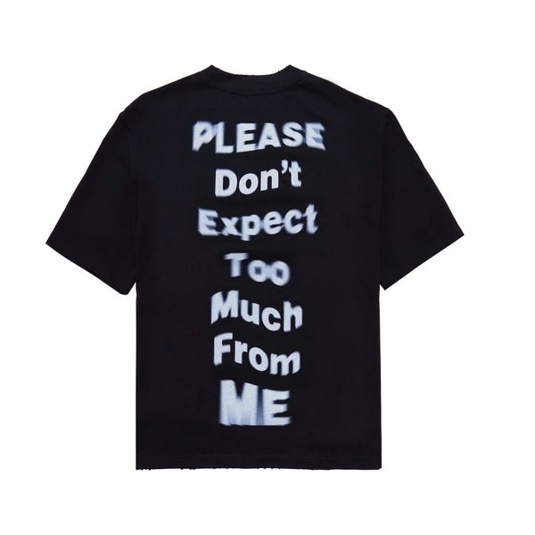 SLOGAN TEE - BLACK