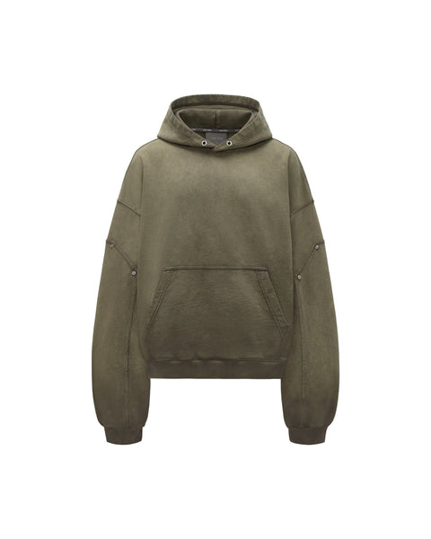 [RESET] WASHED HOODIE - WASHED TAUPE