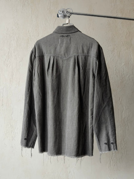 DYED LINEN SHIRT