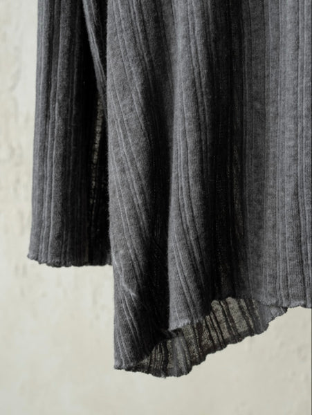 SEMI-SHEER DIRT KNIT - DUSTY GREY