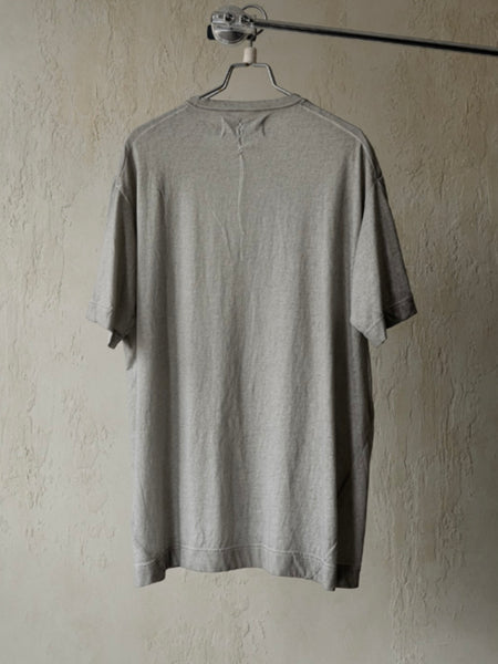 FADED TEE - COLD DYED LIGHT GREY