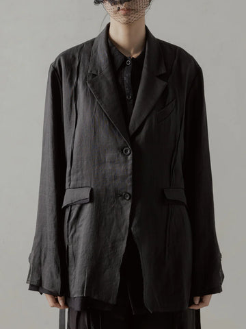 BELTED BLAZER