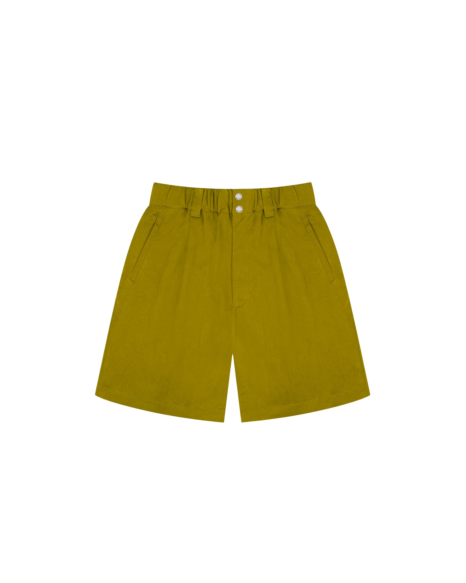 I SEE THE LIGHTS LOOSE CARGO SHORTS - FIR GREEN