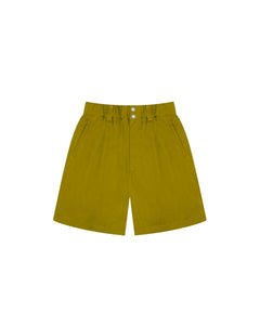 I SEE THE LIGHTS LOOSE CARGO SHORTS - FIR GREEN