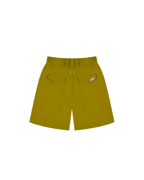 I SEE THE LIGHTS LOOSE CARGO SHORTS - FIR GREEN